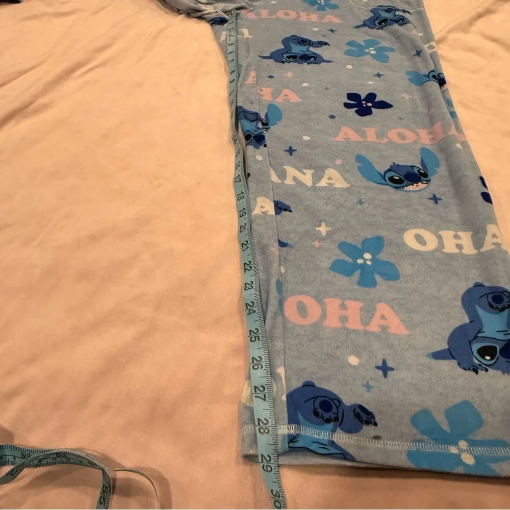 Disney Lilo & Stitch Blue Pajama Bottoms - Picture 8 of 10